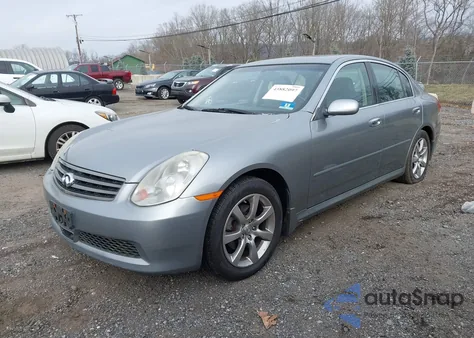 2005 Infiniti G35X from USA, damaged, VIN JNKCV51F65M312787